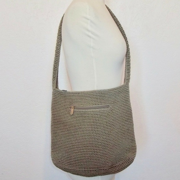 The Sak Handbags - the SAK crossbody bag Green woven material